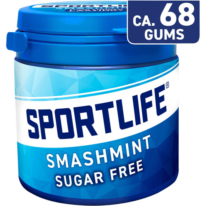 Sportlife Smashmint Sugar Free Gums 102g (102g)