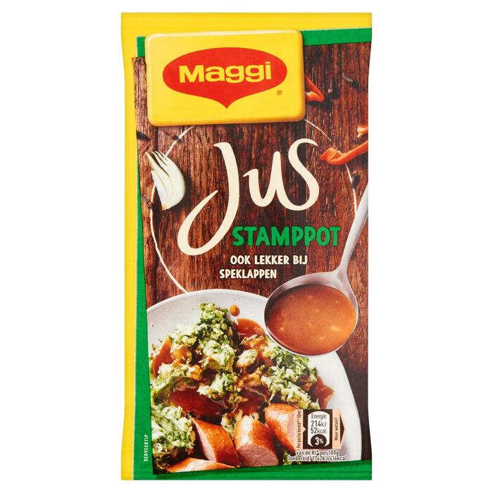 Jus, voor Stamppot (pakje 24 g) (Zakje, 24g)