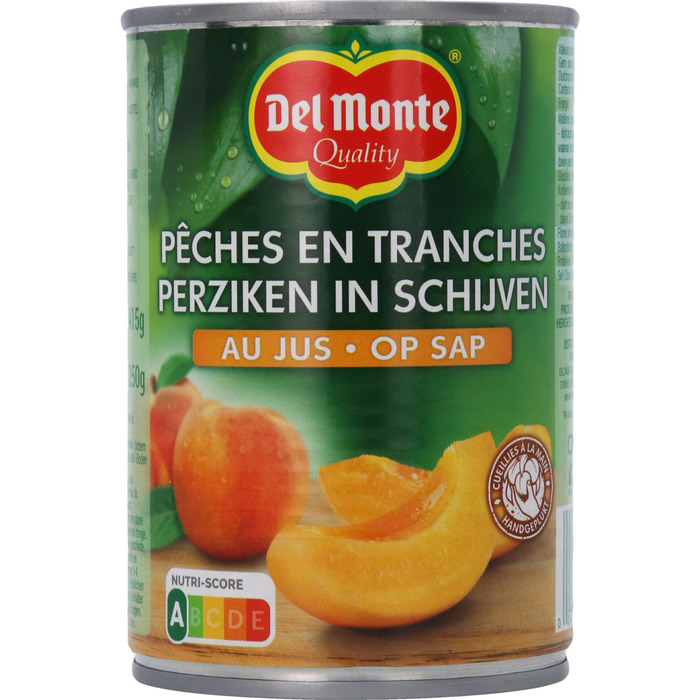 Del Monte 1/2 Perzik schijfjes sap (415g)