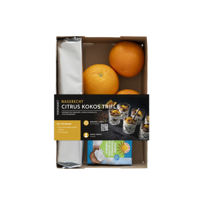 Fresh & Easy verspakket citrus kokos trifle (1.01kg)
