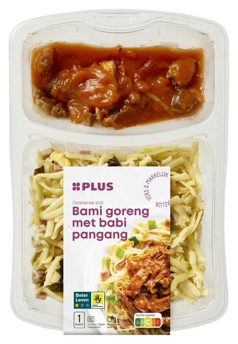 Bami Goreng met krokante Babi Pangang (450g)
