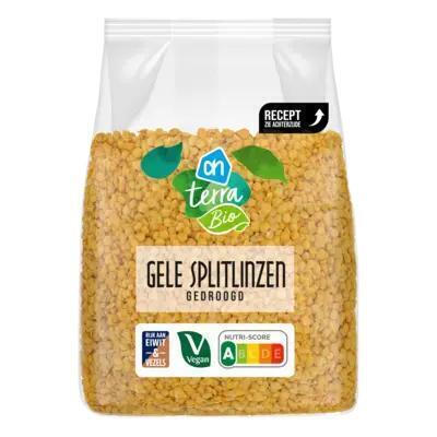 AH Biologisch Gele splitlinzen (500g)