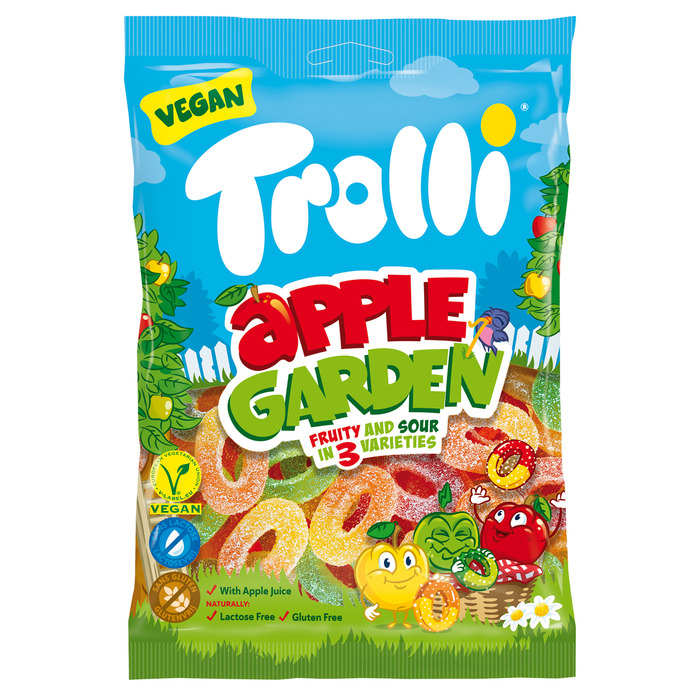 Trolli Apple Garden Fruitgom 175g (175g)