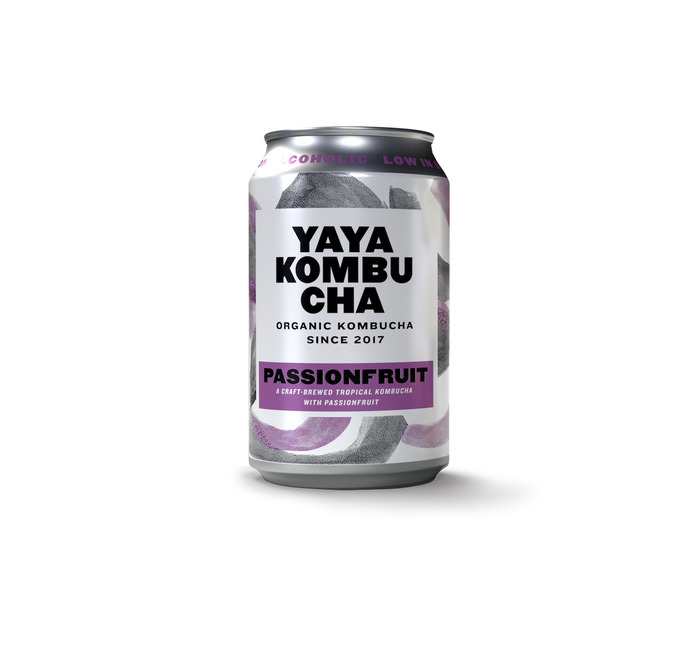 YAYA Kombucha passionfruit (33cl)