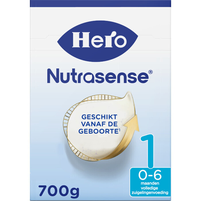 HERO BABY Zuigelingenvoeding Standaard 1 2x350g Doosje (Doos, 700g)