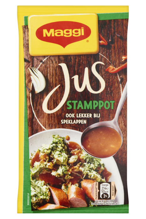 Jus, voor Stamppot (pakje 24 g) (Zakje, 24g)