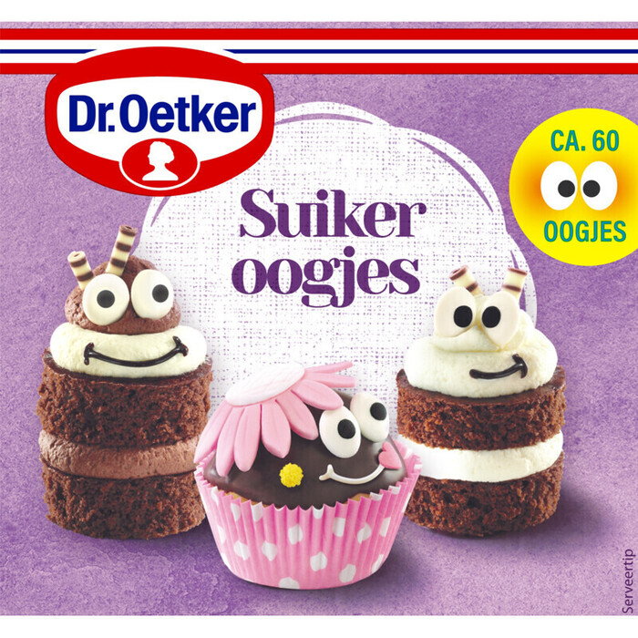Dr. Oetker Suikeroogjes (Pak, 25g)