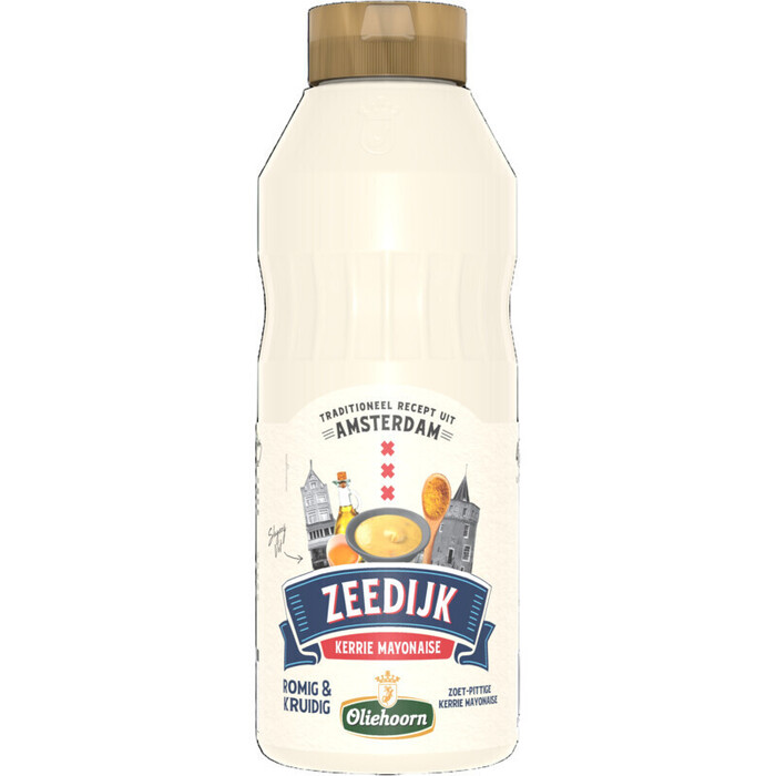 Oliehoorn Zeedijk Mayonaise Vol & Pikant 465 ml (46.5cl)
