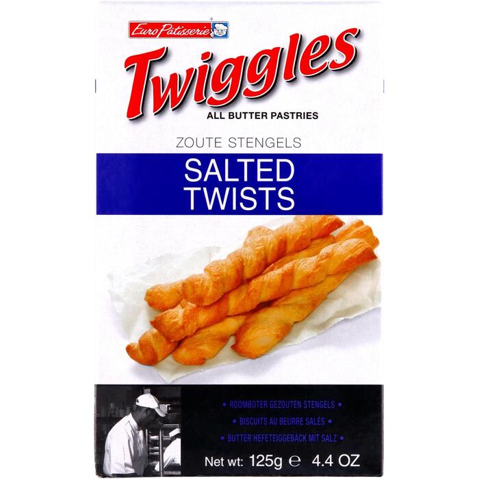 TWIGGLES ZOUT 125GR (Doos, 125g)