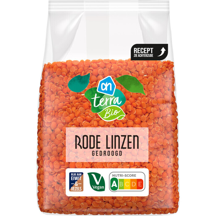 AH Biologisch Rode linzen (500g)