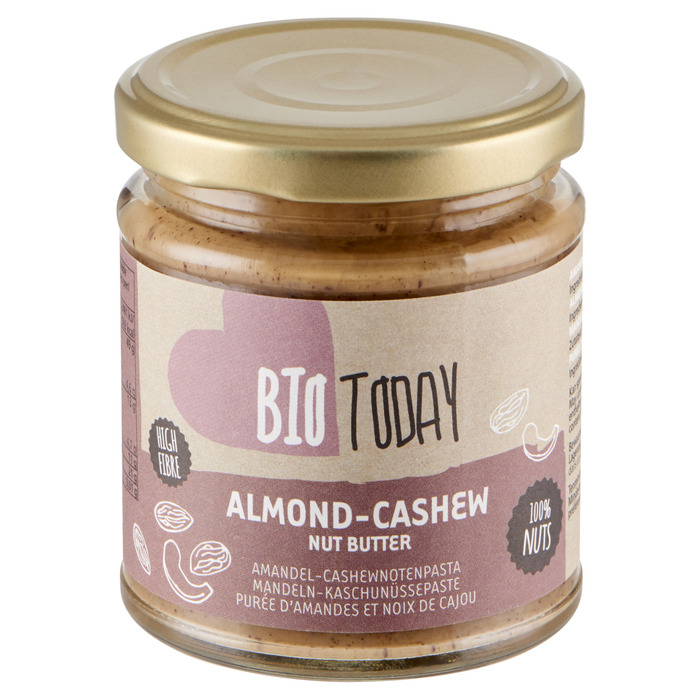 Bio Today Amandel-Cashewnotenpasta 170 g (170g)