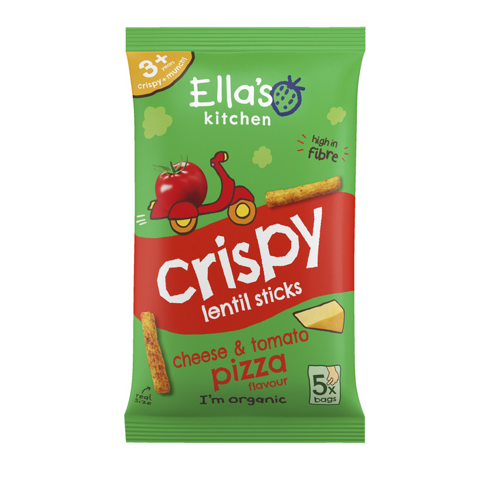 Ella's kitchen Crispy sticks cheese & tomato 3 jaar+ (5 × 10g)