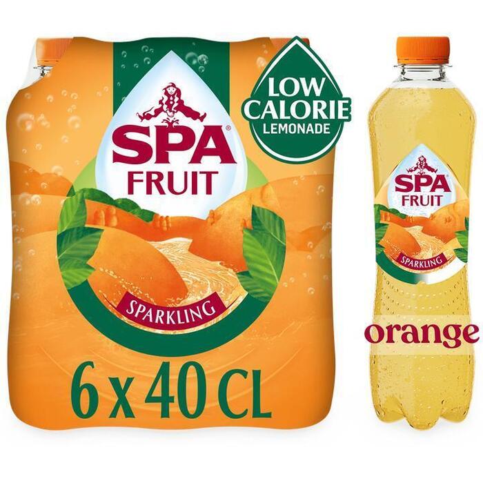 Spa Fruit Sinaasappel Smaak Bruisend 6 x 40 cl (6 × 40cl)