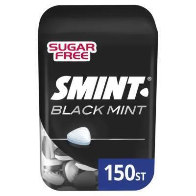 Smint Black Mint Sugar Free Value Pack 150 Stuks 105 g (Pot, 105g)