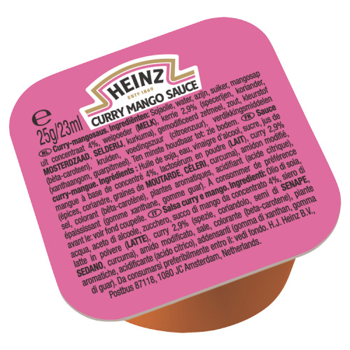 Heinz Curry Mango Sauce 100 x 25 g (100 × 25g)