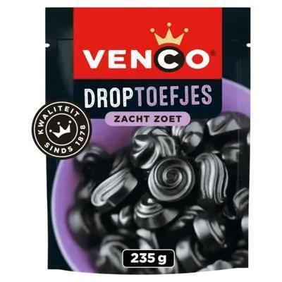 Venco Droptoefjes Zacht Zoet 235 g (235g)