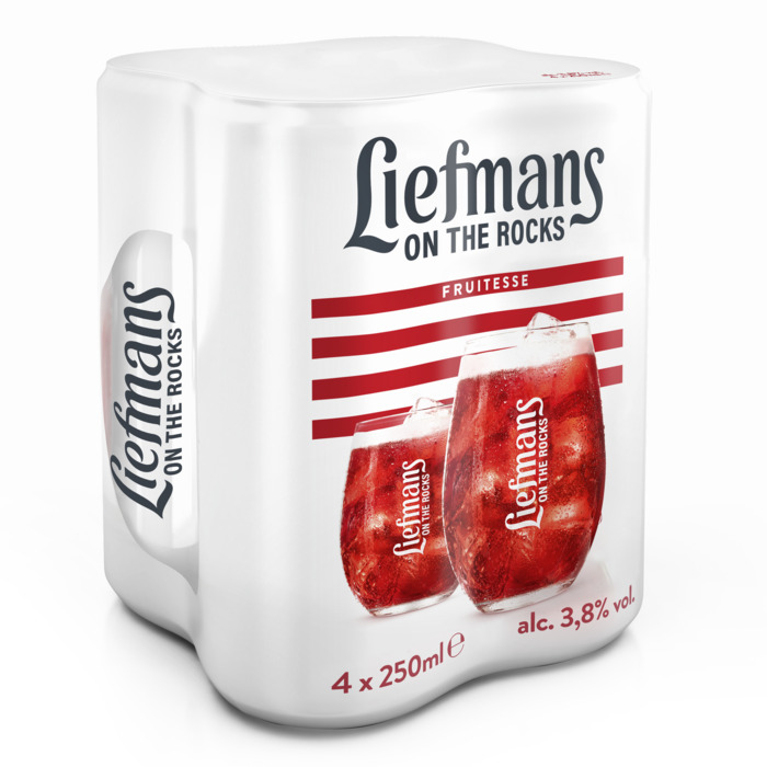 Liefmans Fruitesse Blik 4 x 250ML (1L)
