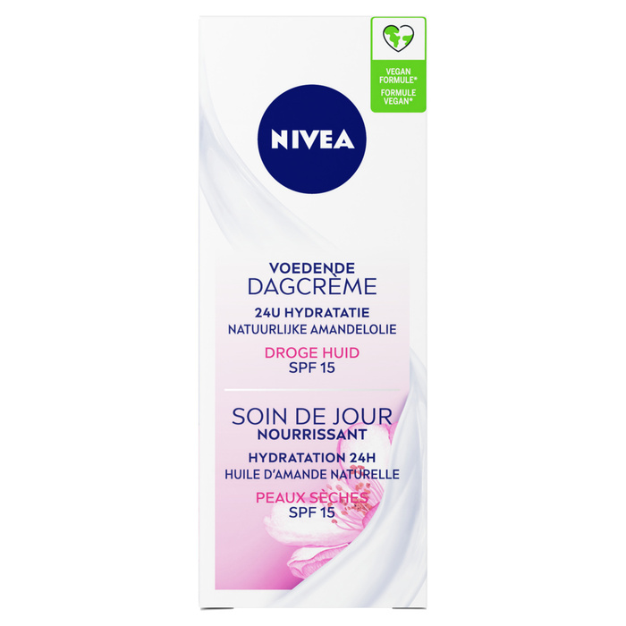 Nivea Dagcrème droge/gevoelige huid spf15 (50ml)
