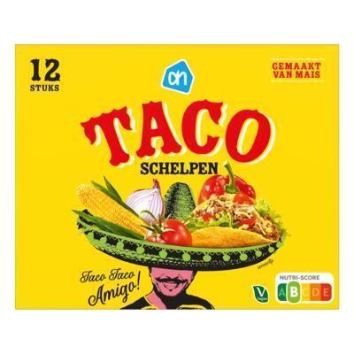 AH Taco schelpen (158g)