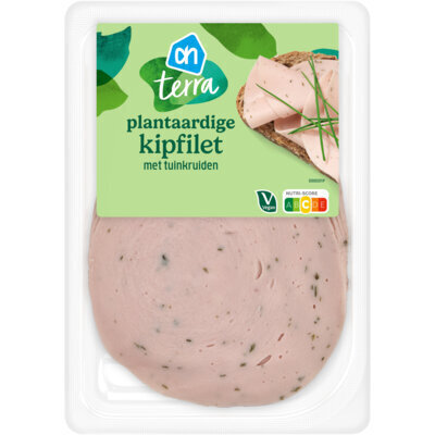 AH Terra Plantaardige kipfilet met tuinkruiden (80g)