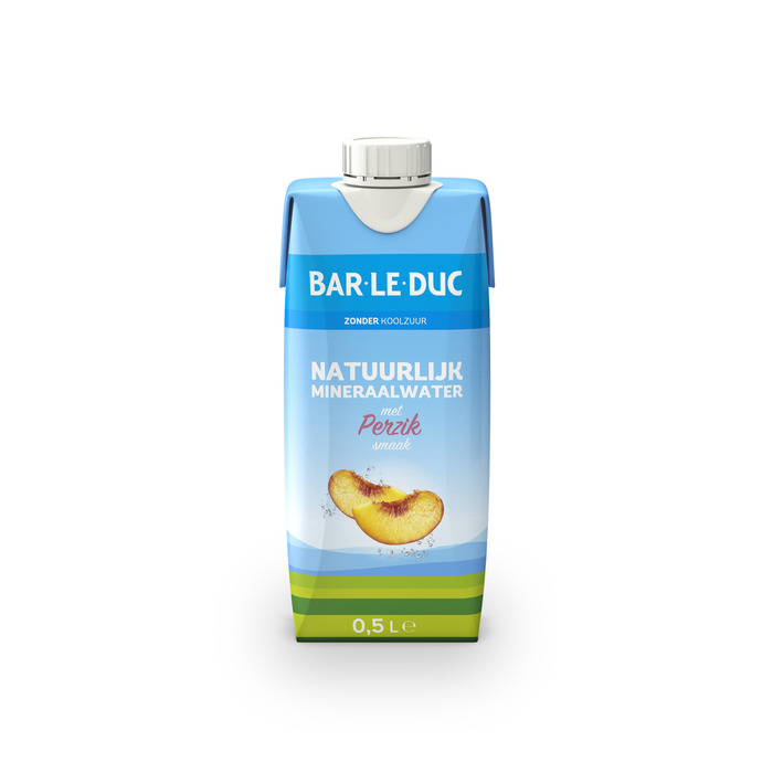 Bar-le-Duc Natuurlijk Mineraalwater met een Vleugje Perzik 0,5 L (0.5L)