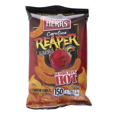 Herr's Carolina Reaper Flavored Cheese Curls 28g (28g)