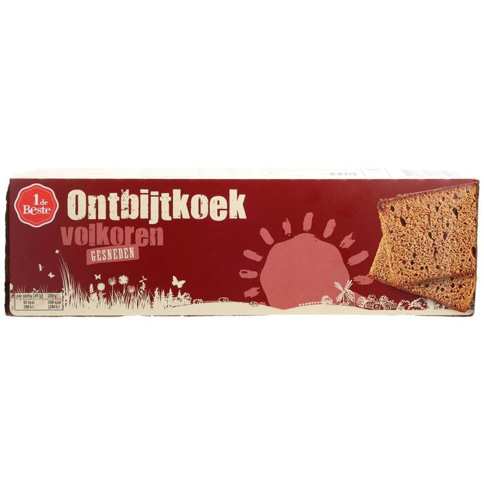 1 de Beste Ontbijtkoek volkoren gesneden (485g)
