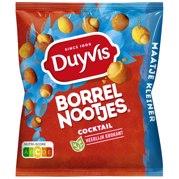 Borrelnootjes cocktail (125g)