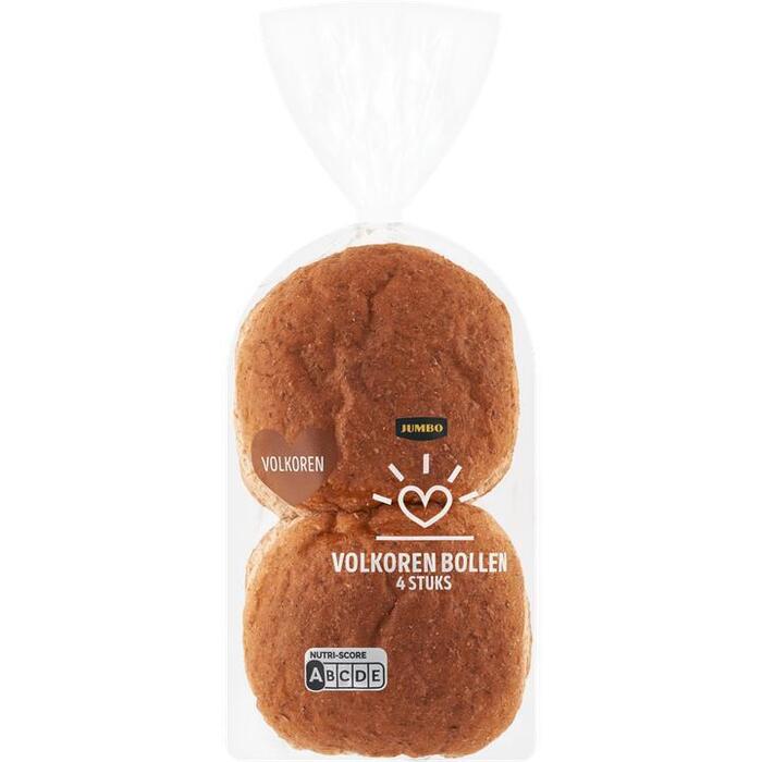 Jumbo - Volkoren Bollen - 4 Stuks