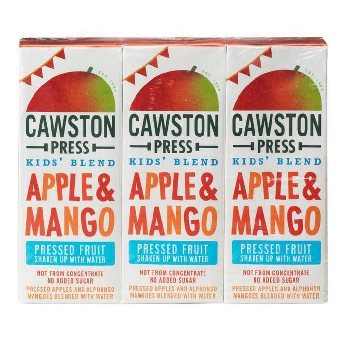 Cawston Press Kids' Blend Apple & Mango 3 x 200ml (3 × 200ml)