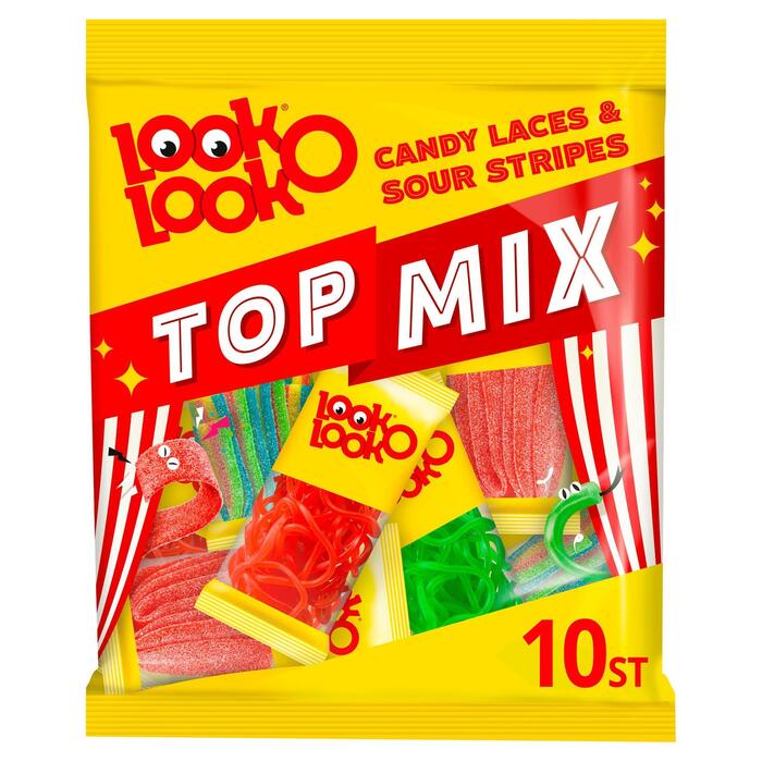 Look-O-Look Top Mix uitdeelzak (Zak, 215g)