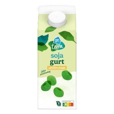 AH Terra Soja gurt vanillesmaak (0.75L)
