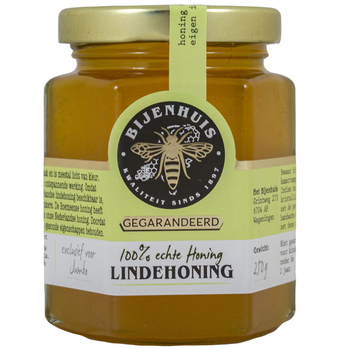 Bijenhuis Lindehoning 250g (pot, 250g)