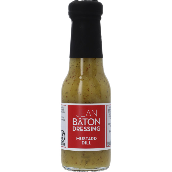 Jean Bâton Mosterd Dille Dressing 145 ml fles (150g)