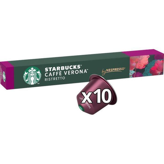 Starbucks® Caffè Verona™ by Nespresso® Dark Roast 10 Capsules (55g)