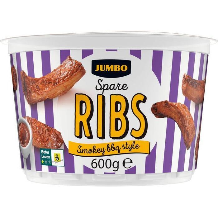Jumbo Spareribs Smokey BBQ Style 600g (600g)