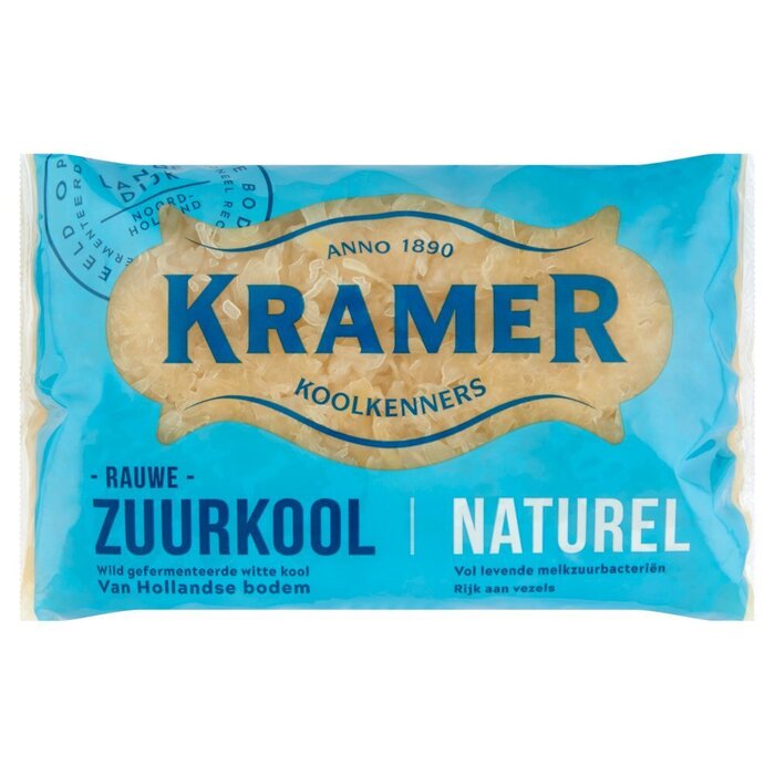 Krautboy, Naturel zuurkool (zak 520g) (Stuk, 520g)