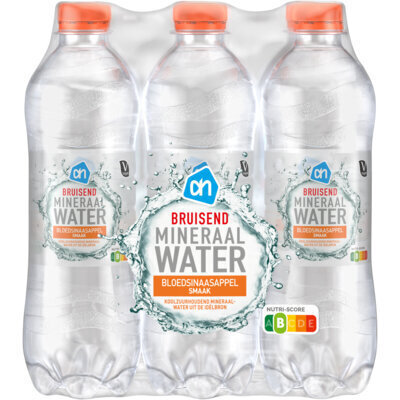 AH Bruisend mineraalwater bloedsinaasappel (6 × 0.5L)