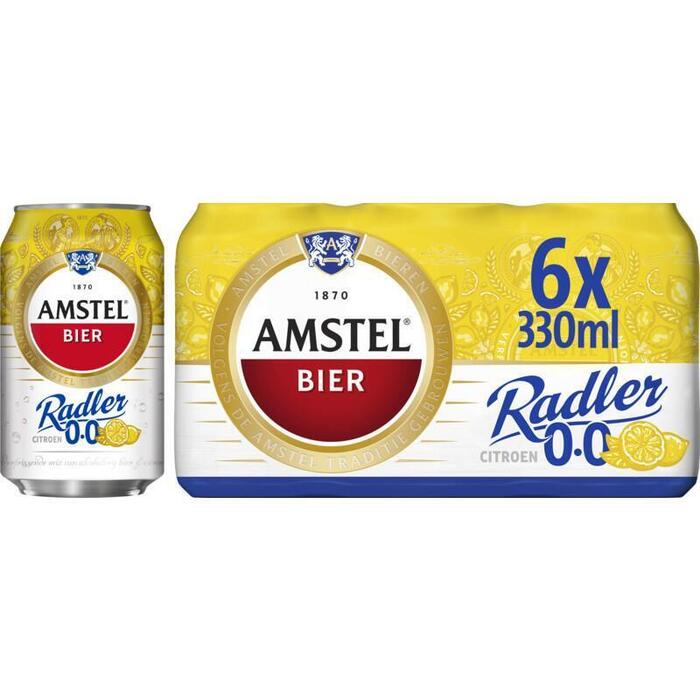 Amstel 0.0% Radler (rol, 6 × 33cl)