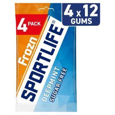 Sportlife Frozn Deepmint Sugar Free Gums 4 x 18g (72g)