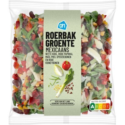 AH Roerbakgroente Mexicaans (450g)