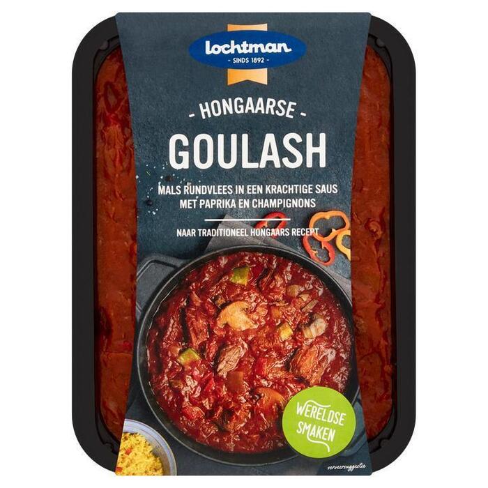 Lochtman Hongaarse Goulash Rund 500g (500g)