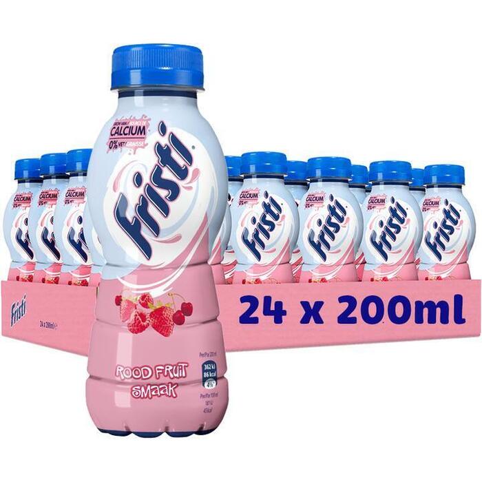 Fristi Drinkyoghurt Rood Fruit 24x200 ml