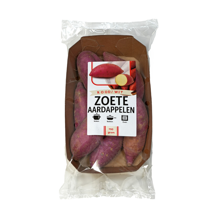 Zoete aardappelen rood-wit (700g)