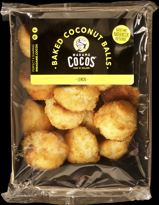 MADAME COCOS Kokosballetjes lemon 250 gram (250g)