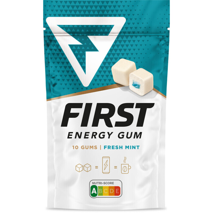 First Energy Gum Blue Mint 24g (24g)