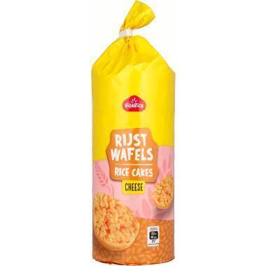 VitaRice Rijstwafels Cheese (plastic, 155g)