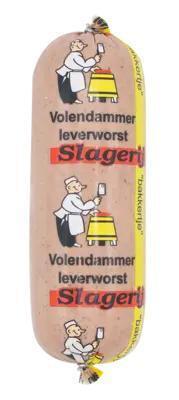 Bakkertje Volendammer Leverworst 330 gram (330g)
