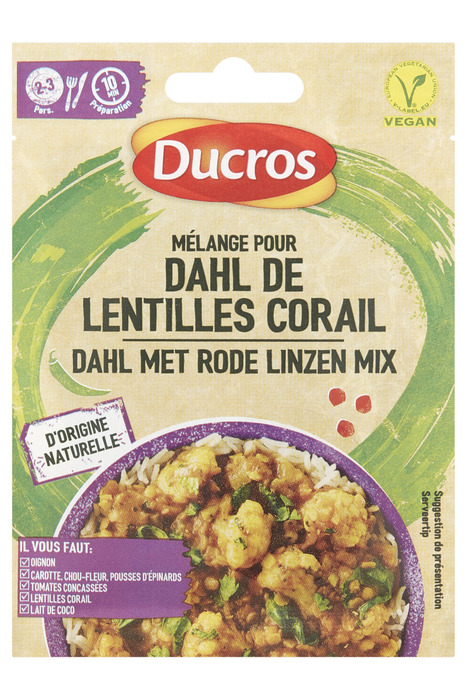 Ducros Dahl met Rode Linzen Mix 20 g (20g)