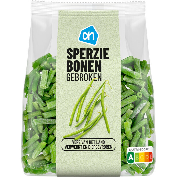 Gebroken Sperziebonen fijn (doos, 450g)